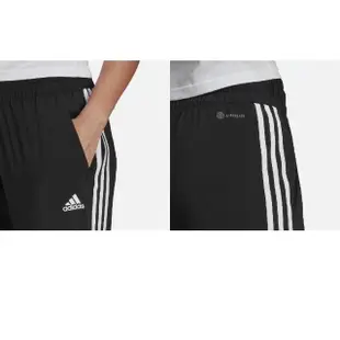 【adidas 愛迪達】長褲 Sports 黑 女款 褲子 吸濕 快乾 運動 口袋 愛迪達(H59081)