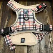 Poy Pet Dog Harness Pink NEW Size S No Pull, 4 Buckle