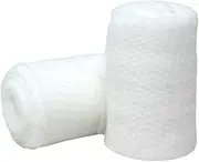 LEDON Gauze Bandage Rolls 3 Sizes 1st Aid Care Gauze Bandages Rolls Conforming Elastic Reusable Bandage Wrapping for Dressing All Types of Wounds and First Aid Kit (6)