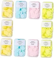 Totority 16 Boxes Portable Soap Convenient Hand Wash Flakes for Travel Hiking and Outdoor Activities Lightweight and Easy to Carry for Toiletries and