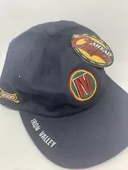 Iron Valley 2000 Ahead Vintage Classic Fit Golf Hat Cap Blue/ Red Adjustable