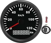 XTevu GPS Speedometer, 3-3 8in Speed Gauge Compatible with Car Truck Boat 12V 24V, Digital Odometer Display, Vehicle GPS Speed Meter, Speedometer with GPS Antenna
