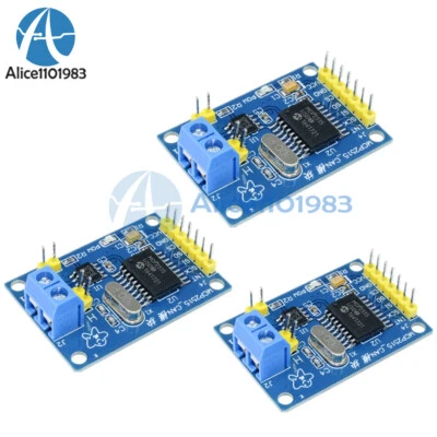 3PCS For Arduino MCP2515 CAN Bus Module TJA1050 Receiver SPI Module