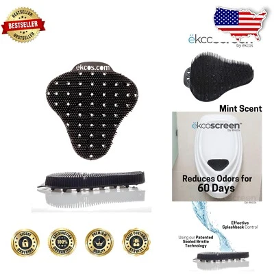 Premium Mint-Scented Anti-Splash Urinal Screens - 12 Pack for Clean Restrooms