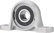QANYEGN KP001 Pillow Block Bearing, Flange Mounted Pillow Bearings, Self Aligning Center Mounted Bearings with Flange Holes Can Be Used in Electric Power, Metallurgical Industry(12mm)