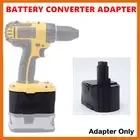 Adapter For Ryobi 18V Lithium Battery To Fits for Dewalt 18V NiCd Cordless Tools