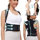 Posture Corrector Lumbar Brace Belt Pain Relief Full Back Support Shoulder Brace