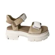 UGG Women's Ashton Ankle Sand Leather Platform Sandals 1152656