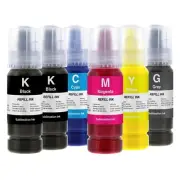 552 Sublimation Ink for use in Epson Ecotank ET-8500 ET-8550 Supertank Sub T552