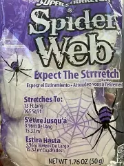 Super Stretch Spider Web. Halloween Decorations