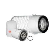 Sakura Oil Air Fuel Filter Service Kit for Nissan Urvan E24 2.7L D 02/87-1993