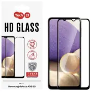Tech21 Tempered Glass Screen Protector for Galaxy A32 5G - Black