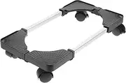 UTHCLO Mobile Computer Cart Adjustable PC Tower Stand with Rolling Wheels for Desktop Hollowed Holder for Easy Floor Placement Color