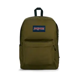 jansport  superbreak puls 26L 單邊水壺 電腦隔層 軍綠色後背包