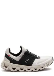 ON Cloudswift 3 Panelled Mesh Sneakers - White And Black - 8 8
