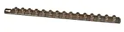 Ernst 8422 1/2" Drive DURA-PRO Twist Lock Socket Organizer Rail BLACK