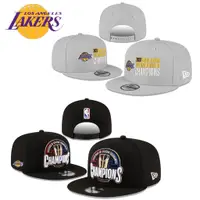 在飛比找蝦皮購物優惠-Nba 冠軍湖人隊可調節帽子高品質 Snapback 嘻哈時