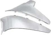 Battery Cover Fit For Honda Shadow VT600 VLX 600 STEED 400 1988-1998 Motorcycle Battery Side Fairing Cover Motorcycle Battery Cover(Chrome)