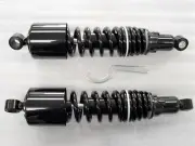 Honda CB750 Nighthawk Black Dual Spring Shocks 12.75"