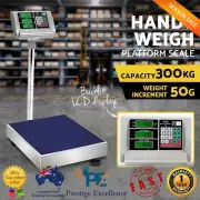 300KG Digital Platform Scale Electronic Scales Shop Market Commercial Postal NEW