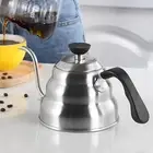 Tea Drip Kettle Long Lasting Wear Resistant Long Thin Spout Gooseneck Tea Kettle