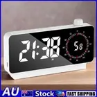 Digital Alarm Clock 1200mAh Visible Timer Temperature Date Countdown Table Clock