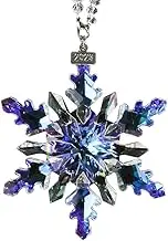 XIANGBAN 2024 Annual Limited Edition Christmas Ornaments Crystal Snowflake Christmas Tree Ornaments (2024-Multicolor)
