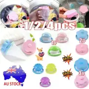Washing Machine Filter Bag Floating Lint Hair Catcher Mesh Pouch Laundry Tool ZR