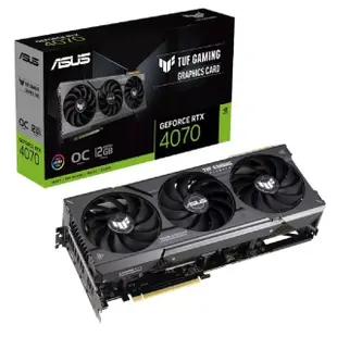 【ASUS 華碩】TUF Gaming GeForce RTX 4070 12GB 顯示卡