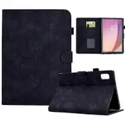For Lenovo Tab M9 Tb-310Fu Case Rhombus Imprinted Stand Leather Tablet Cover