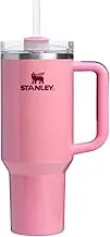 Stanley Quencher H2.0 Tumbler with Handle & Straw 40 oz | Twist On 3-Way Lid | Cupholder Compatible for Travel | Insulated Stainless Steel Drink Bottle | BPA-Free | Winter Berry Shimmer