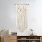 Macrame Wall Hanging Tapestry Handmade Ethnic Chic Tapestry Woven Wall Art tokxw