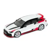 1:43 Audi RS6 Avant GT -- Arkona White w/Red/Grey/Black -- Spark Dealer