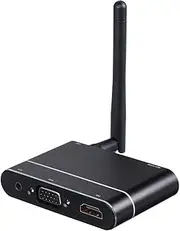 X6W Display Dongle Full HD 1080P Wirel WiFi Receiver VGA Miracast Airplay Mirror Box Multicolor306 One Size