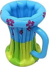 Inflatable Cooler,Inflatable Cooler Beer Mug Beverage Cooler - Portable Large Beverage Containers Floating Party Decorations for Drinks, BBQ & Pool