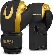 Uagas Sports 6oz Kids Boxing Gloves for Youth – Soft Padded Junior Training Gloves for Aged 6 to 11 Years - Punch Bag, MMA, Kickboxing, Muay Thai, Sparring, Boxing Mitts for Kids
