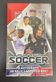 2021 TOPPS MLS SOCCER HOBBY BOX