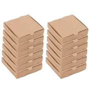 12 Pcs Mini Pizza Box Container Storage Containers Corrugated Paper Cases
