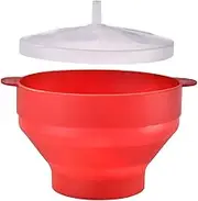 Popcorn Bowl Microwave Safe - Reusable Popcorn Container, Microwave Popcorn Maker | Popcorn Bowl Easy Popcorn Maker, Microwave Popcorn, Bowl, Household Silicone Popcorn Bowl, Microwave Popcorn Bowl