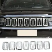For Jeep Grand Cherokee 2017-2021 Honeycomb Front Grille Car Grill Mesh Inserts