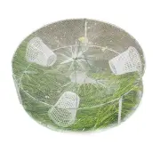 Crab Trap Bait Lobster Crawfish Shrimp Portable Folded Cast Net Fishing Trap Net