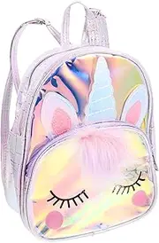 [Yardenfun] 1pc Jelly Backpack Shoulder Backpacks for School Bag for School Bag Backpack for Mini Handbag Cute Little Travel Backpack Violet Leather