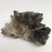 X1 Genuine Natural Smoky Quartz Crystal Cluster 7.5cm - 160g Brazil