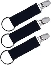 Ipetboom 3Pcs Elastic Hat Clip Durable Travel Accessories for Hats Scarves and Luggage Versatile Hat Holder for Women Men for Backpacks and Travel Bags