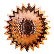 Wind Spinner Copper Starburst Stainless Steel Powder Coated +Swivel