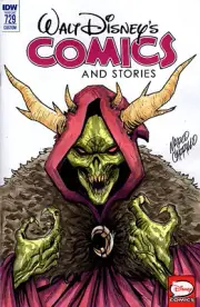 THE HORNED KING custom cover Disney comics Black Cauldron art by Marco Carrillo