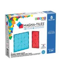 在飛比找蝦皮商城優惠-Magna-Tiles 磁力積木-方形補充套組(8入)