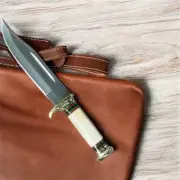 Custom Handmade Damascus Steel Bowie Knife Bone Handle With Cover