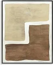 Stupell Industries Boho Symmetrical Shapes Framed Giclee Art Design by Ruth Fromstein