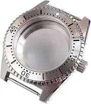 [WUYONGSI] 1pc Crystal Glass Diving 62MAS Men Watch Case For NH35 NH36 NH38 ETA2824 Movement
